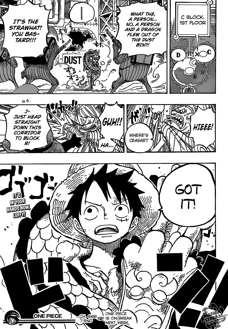 One Piece Chapter 688 20